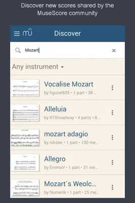 MuseScore android App screenshot 2